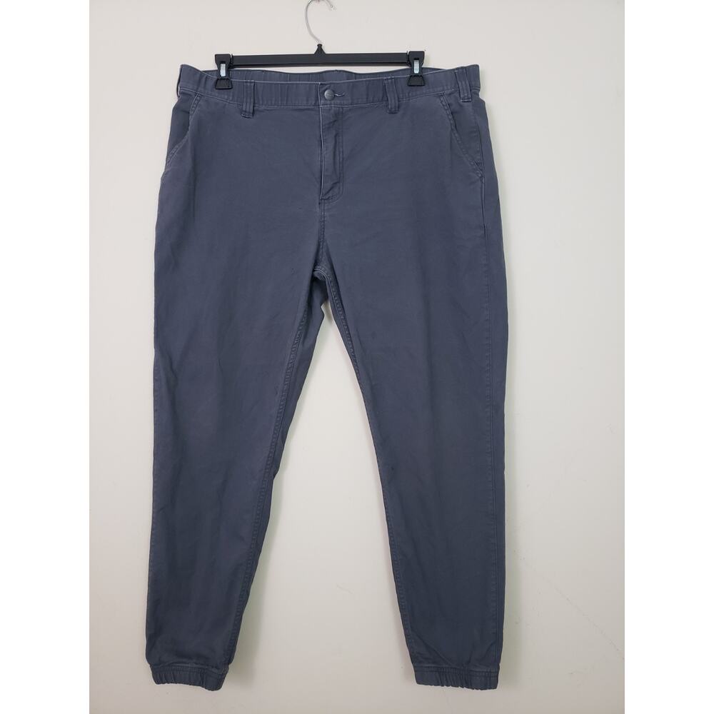 Carhartt Pants Mens 40 Joggers Relaxed Fit Utility Carpenter Work Gray Stretch